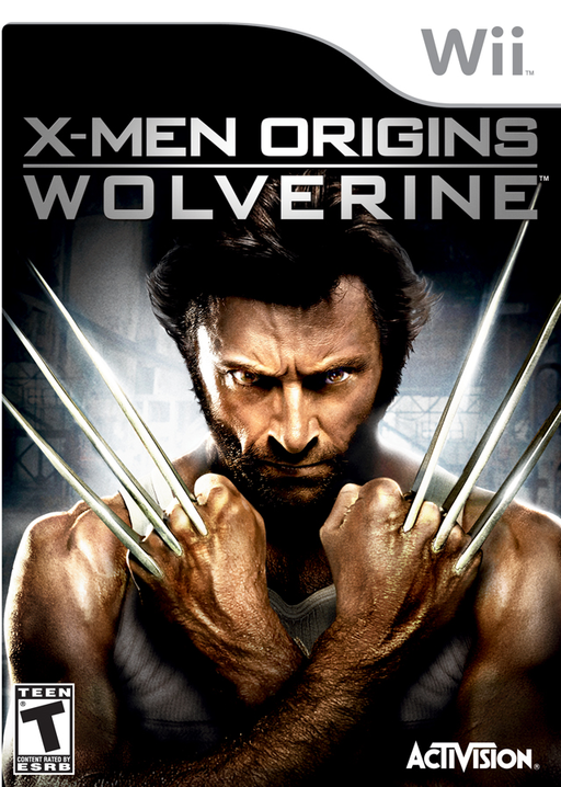 X-Men Origins: Wolverine box art for Wii